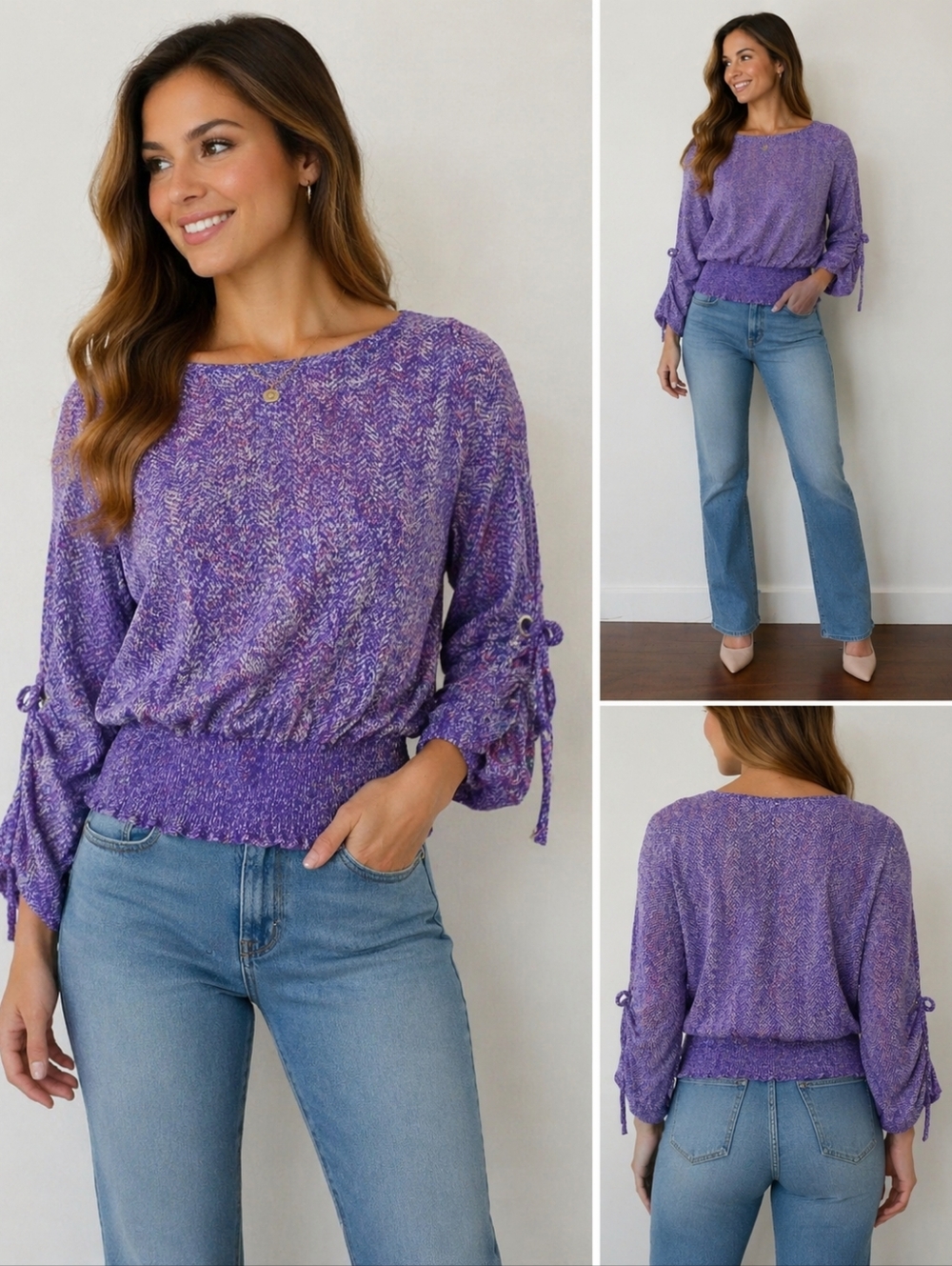 MICHAEL KORS PURPLE TOP 💜